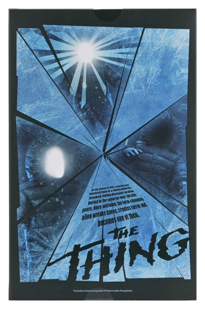 The Thing Clothed figurine The Thing Poster Series 18 cm