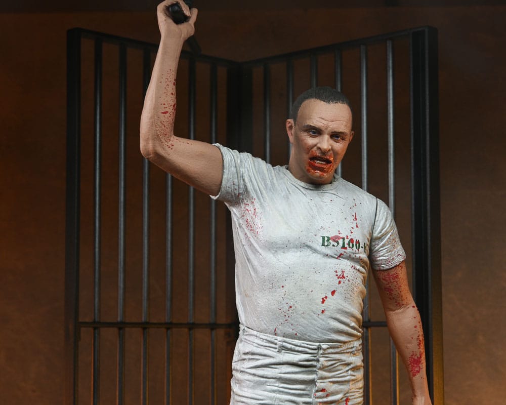 Le Silence des agneaux figurine Dr. Hannibal Lecter (Prison Escape) 18 cm