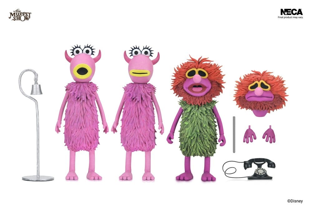 Le Muppet Show Ultimate pack 3 figurines Mahna Mahna and The Snowths 18 cm