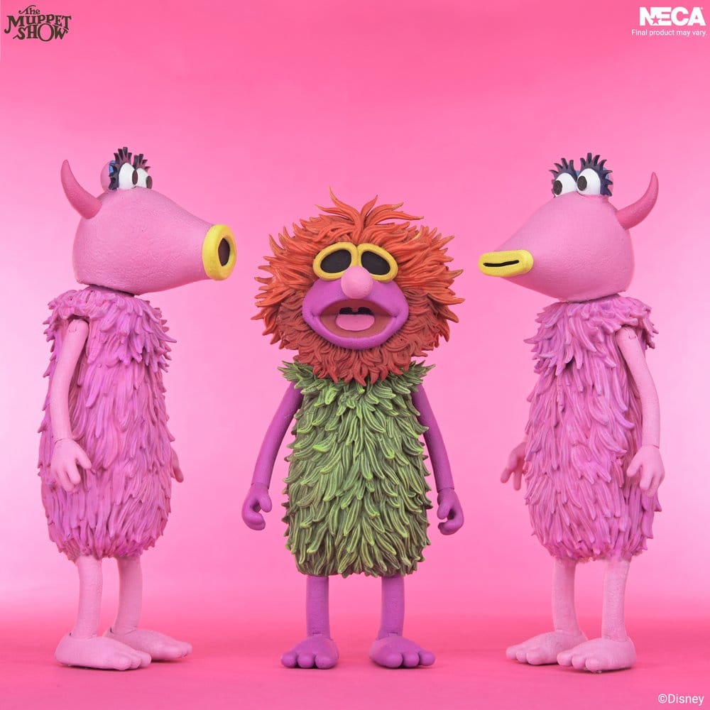 Le Muppet Show Ultimate pack 3 figurines Mahna Mahna and The Snowths 18 cm