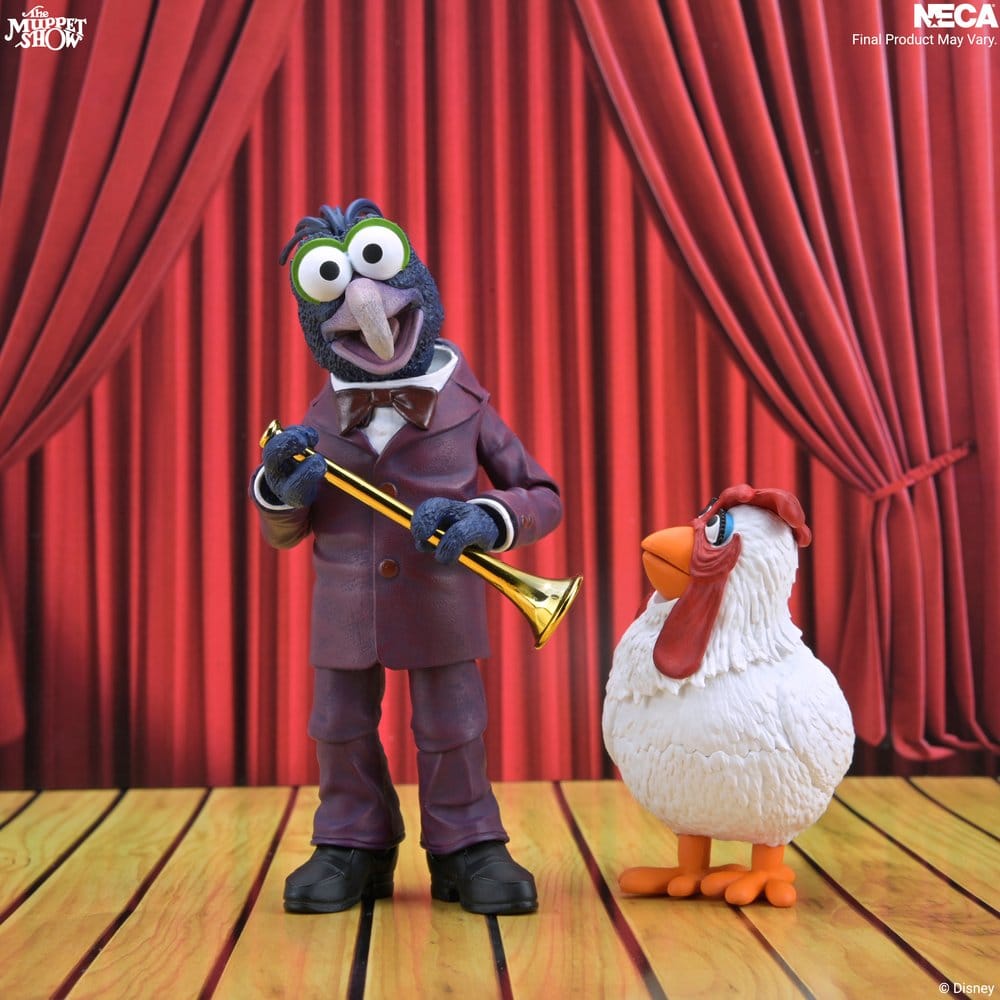 The Muppets Ultimate figurine Gonzo with Camilla 18 cm