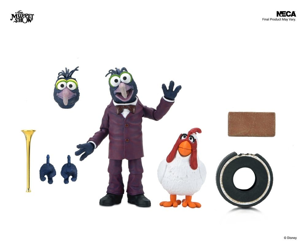 The Muppets Ultimate figurine Gonzo with Camilla 18 cm