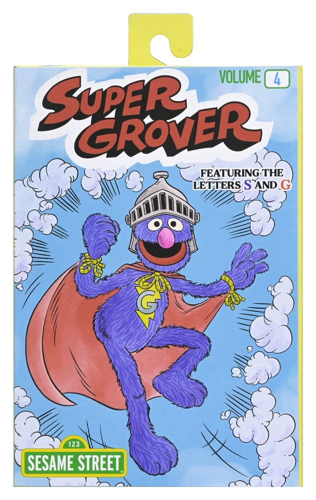 1, rue Sésame Ultimate figurine Super Grover 18 cm
