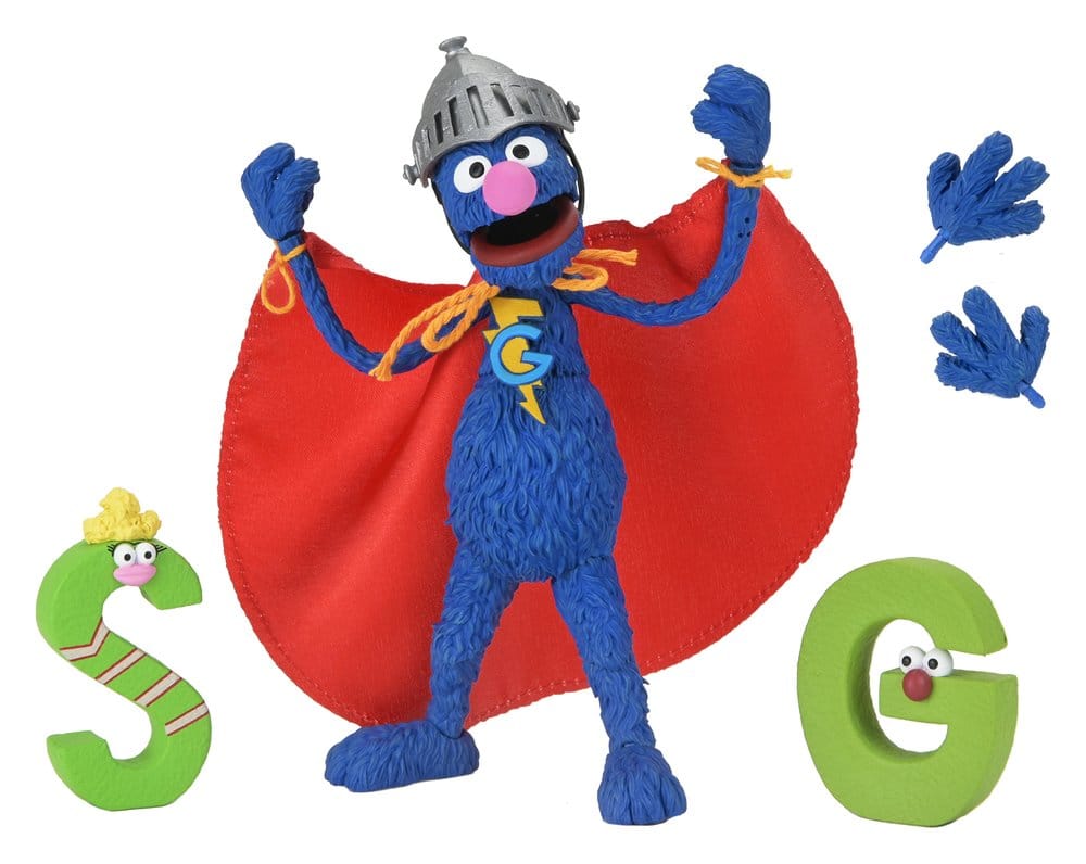 1, rue Sésame Ultimate figurine Super Grover 18 cm