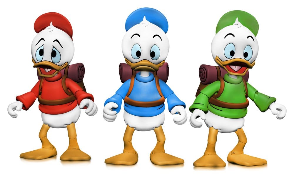 DuckTales Ultimate figurines pack de 3 Huey, Dewey, and Louie 18 cm