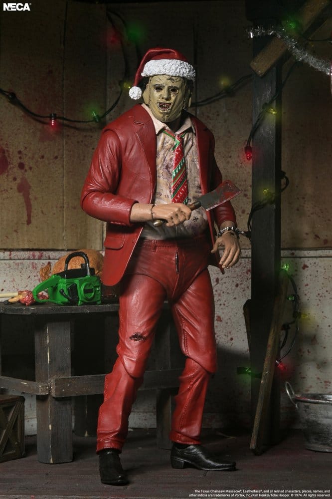 Texas Chainsaw Massacre Ultimate figurine Santa Leatherface 18 cm