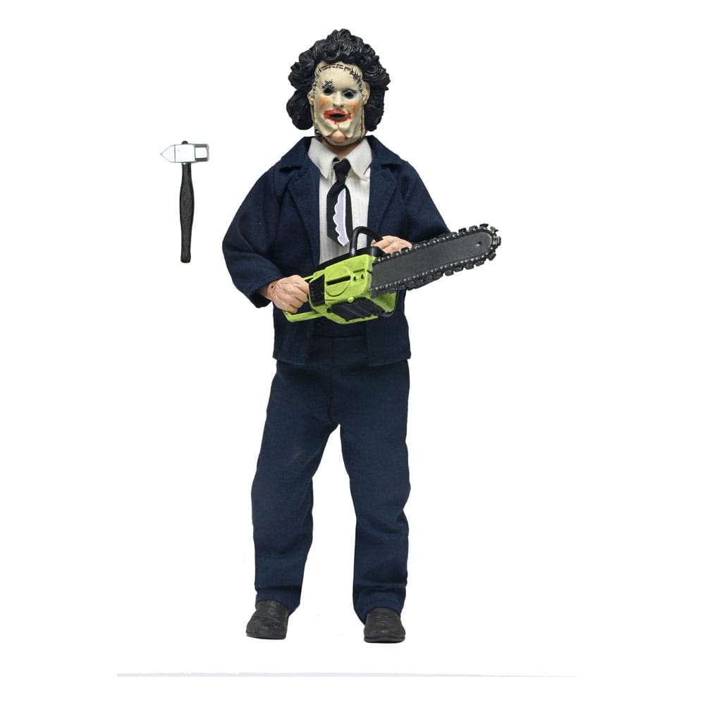 Massacre à la tronçonneuse figurine Clothed Leatherface (Pretty Woman Mask) 50th Anniversary 20 cm