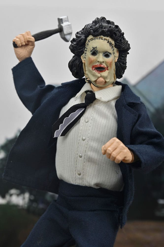 Massacre à la tronçonneuse figurine Clothed Leatherface (Pretty Woman Mask) 50th Anniversary 20 cm