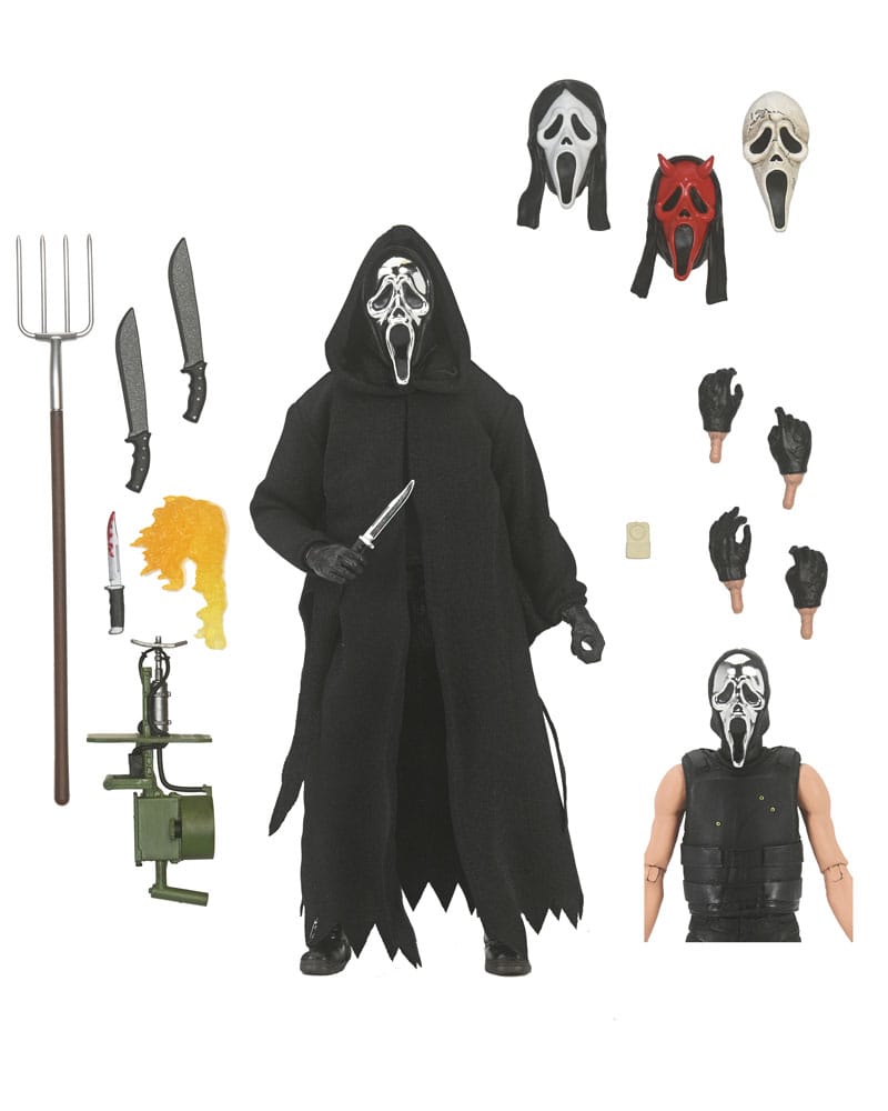 Ghost Face Ultimate figurine Ghost Face Inferno 18 cm