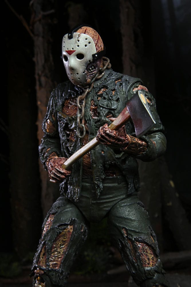 Vendredi 13 chapitre 7 figurine Ultimate Jason New Blood 18 cm