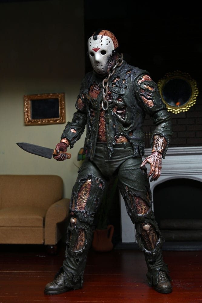 Vendredi 13 chapitre 7 figurine Ultimate Jason New Blood 18 cm