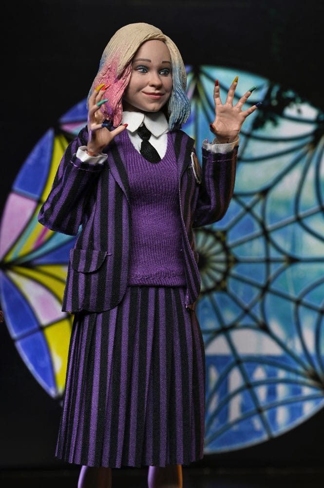 Wednesday Pack de 2 figurines Wednesday Addams (Nevermore Uniform) and Enid 20 cm