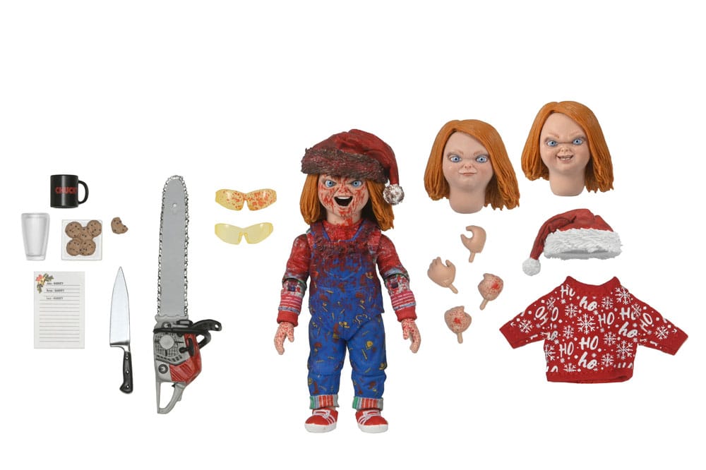 Chucky (série télévisée) Ultimate figurine Chucky (Holiday Edition) 18 cm