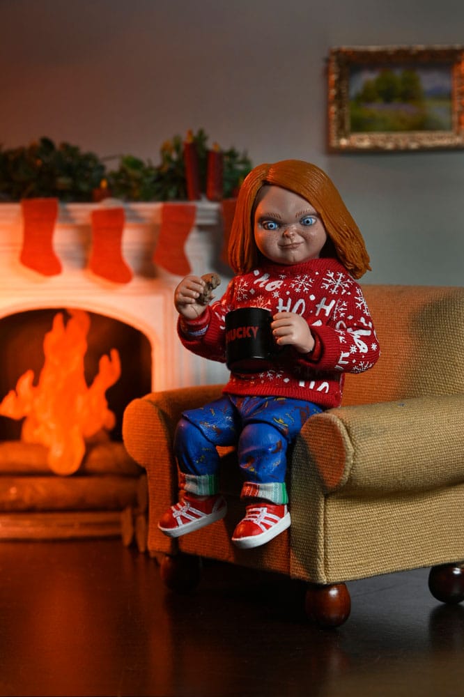 Chucky (série télévisée) Ultimate figurine Chucky (Holiday Edition) 18 cm