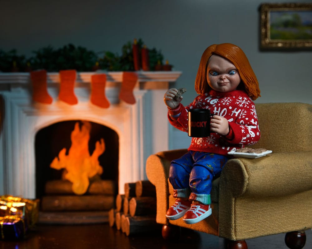 Chucky (série télévisée) Ultimate figurine Chucky (Holiday Edition) 18 cm
