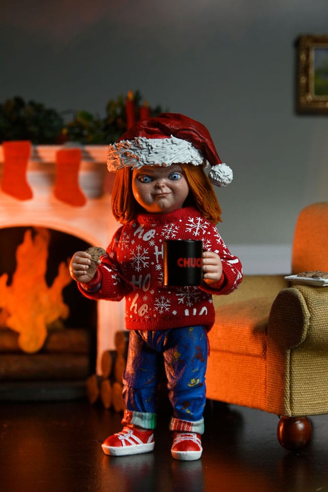 Chucky (série télévisée) Ultimate figurine Chucky (Holiday Edition) 18 cm