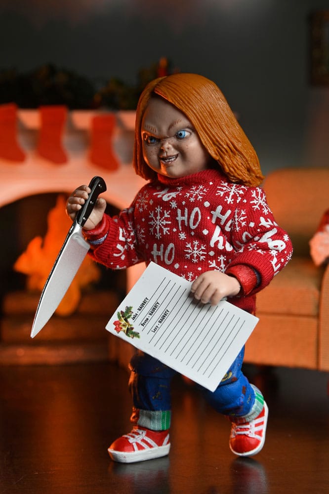 Chucky (série télévisée) Ultimate figurine Chucky (Holiday Edition) 18 cm