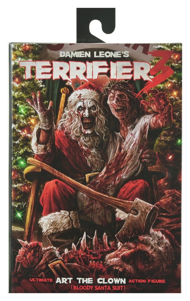 Terrifier 3 figurine Ultimate Santa Suit Art the Clown (Bloody Version) 18 cm