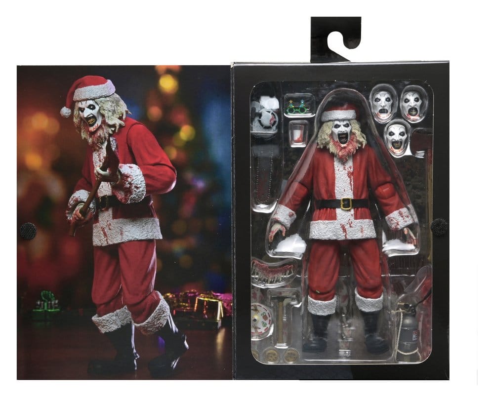 Terrifier 3 figurine Ultimate Santa Suit Art the Clown (Bloody Version) 18 cm