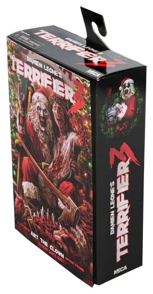Terrifier 3 figurine Ultimate Santa Suit Art the Clown (Bloody Version) 18 cm