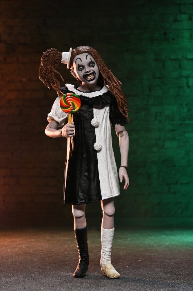 Terrifier 2 2 pack figurines Ultimate Art the Clown & Little Pale Girl 18 cm