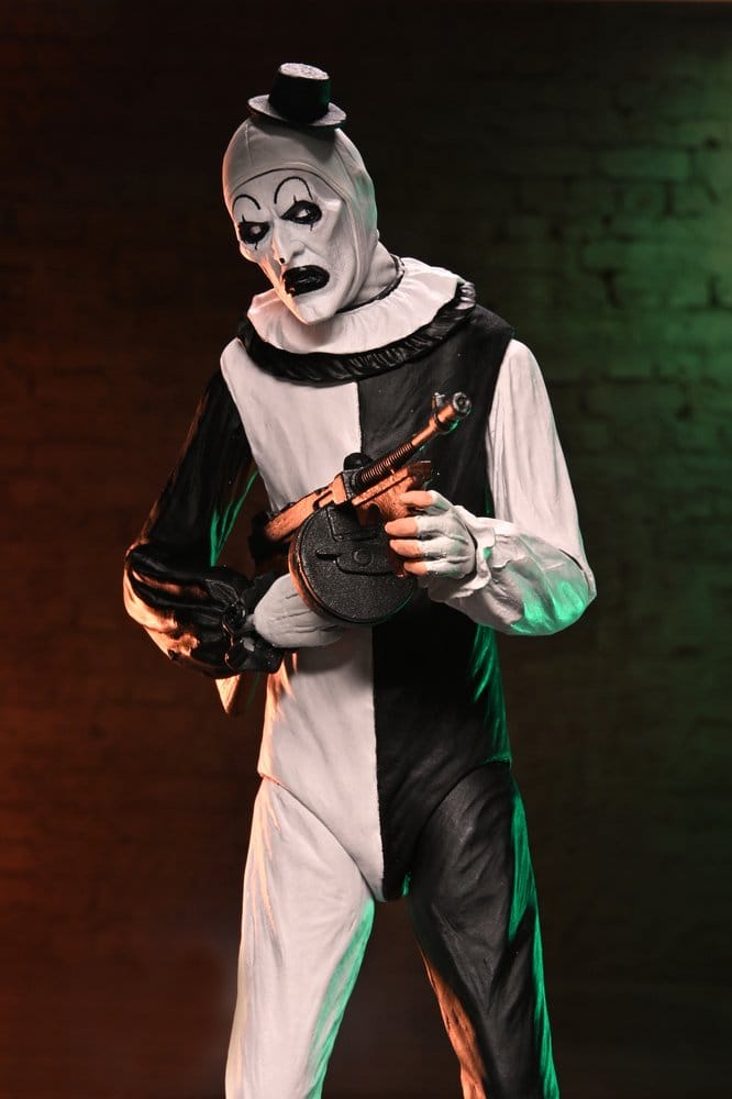 Terrifier 2 2 pack figurines Ultimate Art the Clown & Little Pale Girl 18 cm