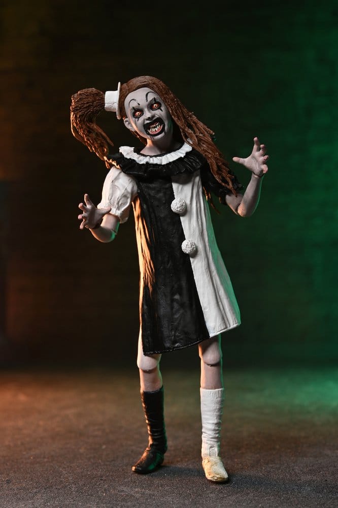 Terrifier 2 2 pack figurines Ultimate Art the Clown & Little Pale Girl 18 cm
