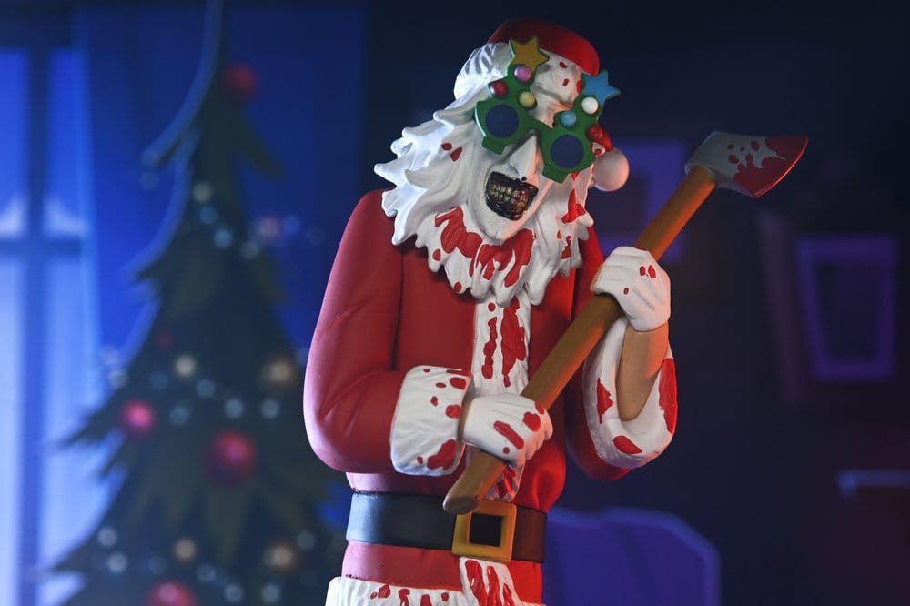 Terrifier 3 Toony Terrors figurine Santa Suit Art the Clown (Bloody Version) 15 cm