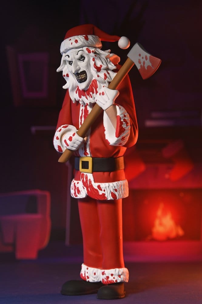 Terrifier 3 Toony Terrors figurine Santa Suit Art the Clown (Bloody Version) 15 cm