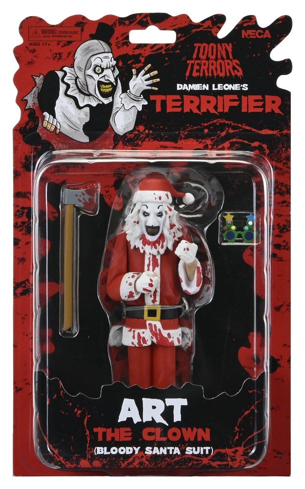 Terrifier 3 Toony Terrors figurine Santa Suit Art the Clown (Bloody Version) 15 cm