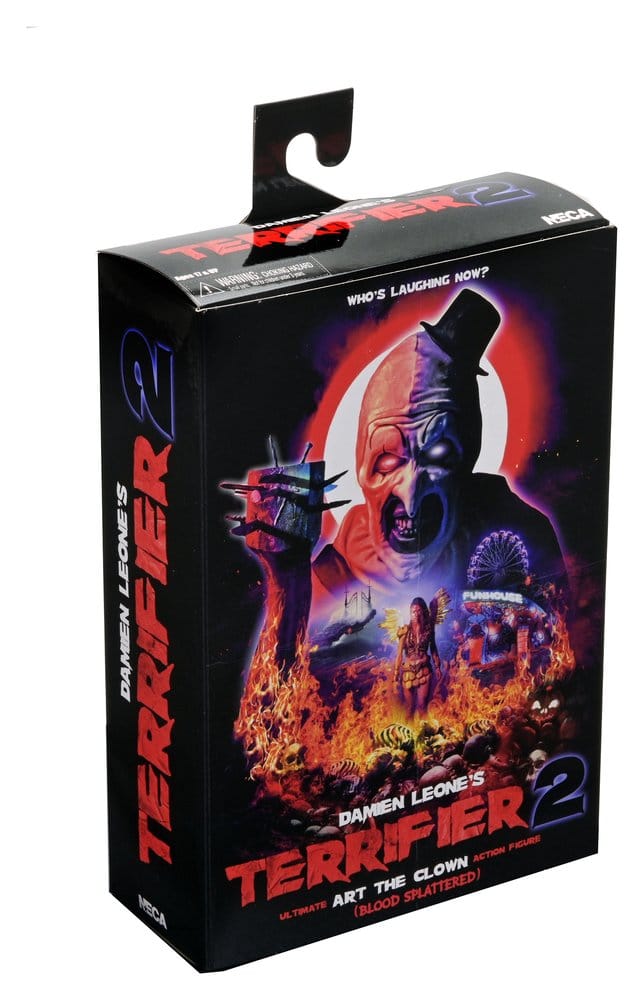 Terrifier 2 Ultimate figurine Art the Clown (Blood Splattered) 18 cm