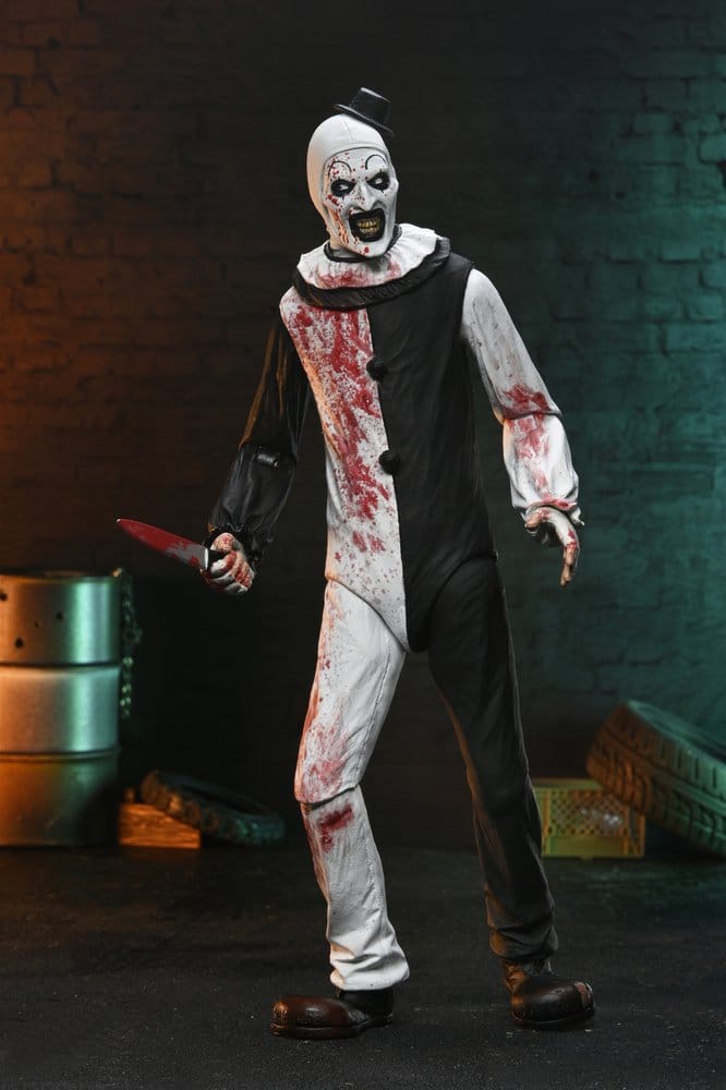 Terrifier 2 Ultimate figurine Art the Clown (Blood Splattered) 18 cm