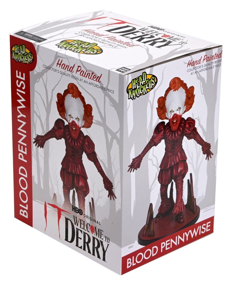 Ça: Welcome To Derry Head Knocker Blood Pennywise 19 cm