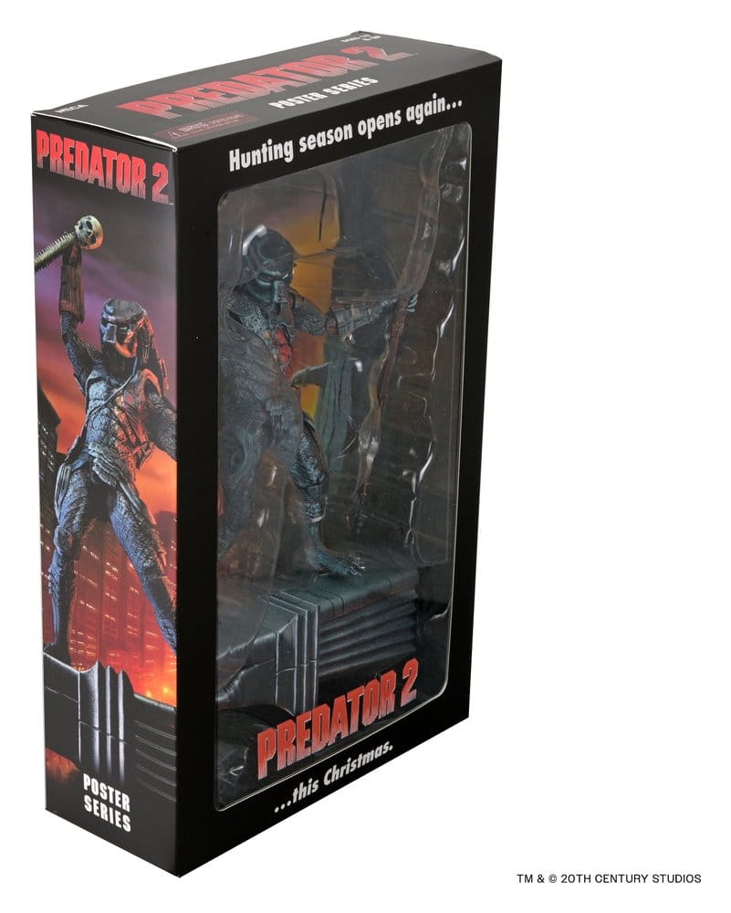 Predator 2 figurine City Hunter Poster Series 18 cm