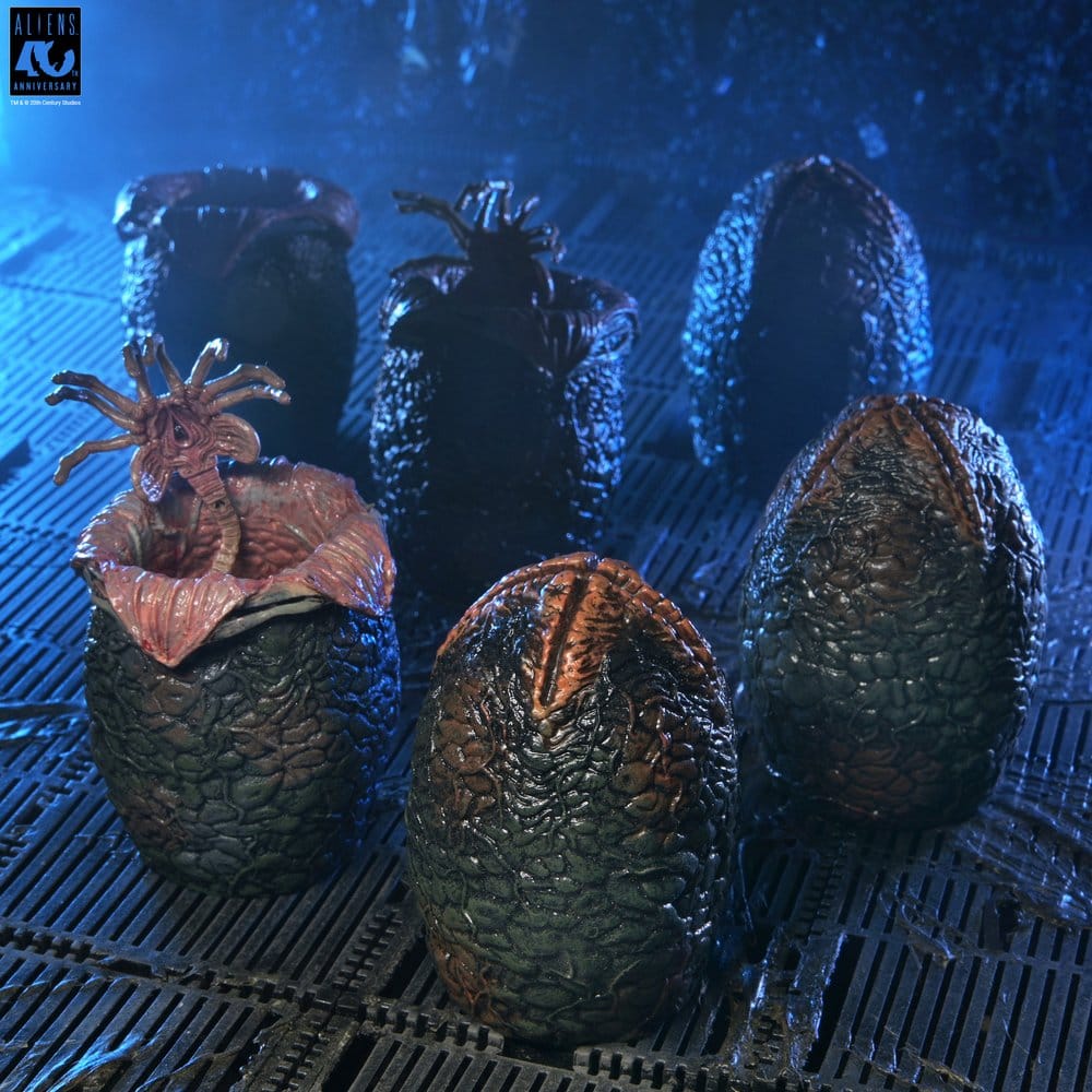 Aliens pack de 6 accessoires Carton of Alien Eggs (40th Anniversary)