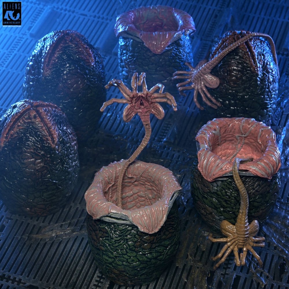 Aliens pack de 6 accessoires Carton of Alien Eggs (40th Anniversary)
