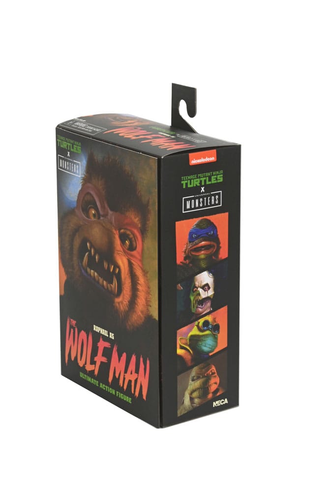 Universal Monsters x Teenage Mutant Ninja Turtles figurine Ultimate Raphael as The Wolfman 18 cm