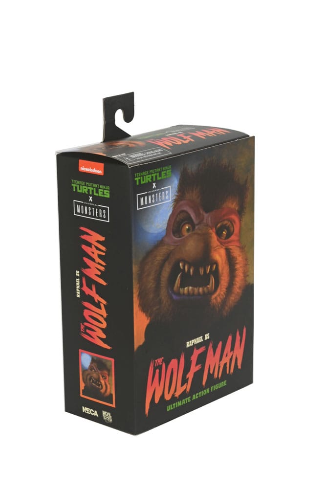 Universal Monsters x Teenage Mutant Ninja Turtles figurine Ultimate Raphael as The Wolfman 18 cm