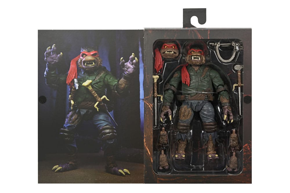 Universal Monsters x Teenage Mutant Ninja Turtles figurine Ultimate Raphael as The Wolfman 18 cm