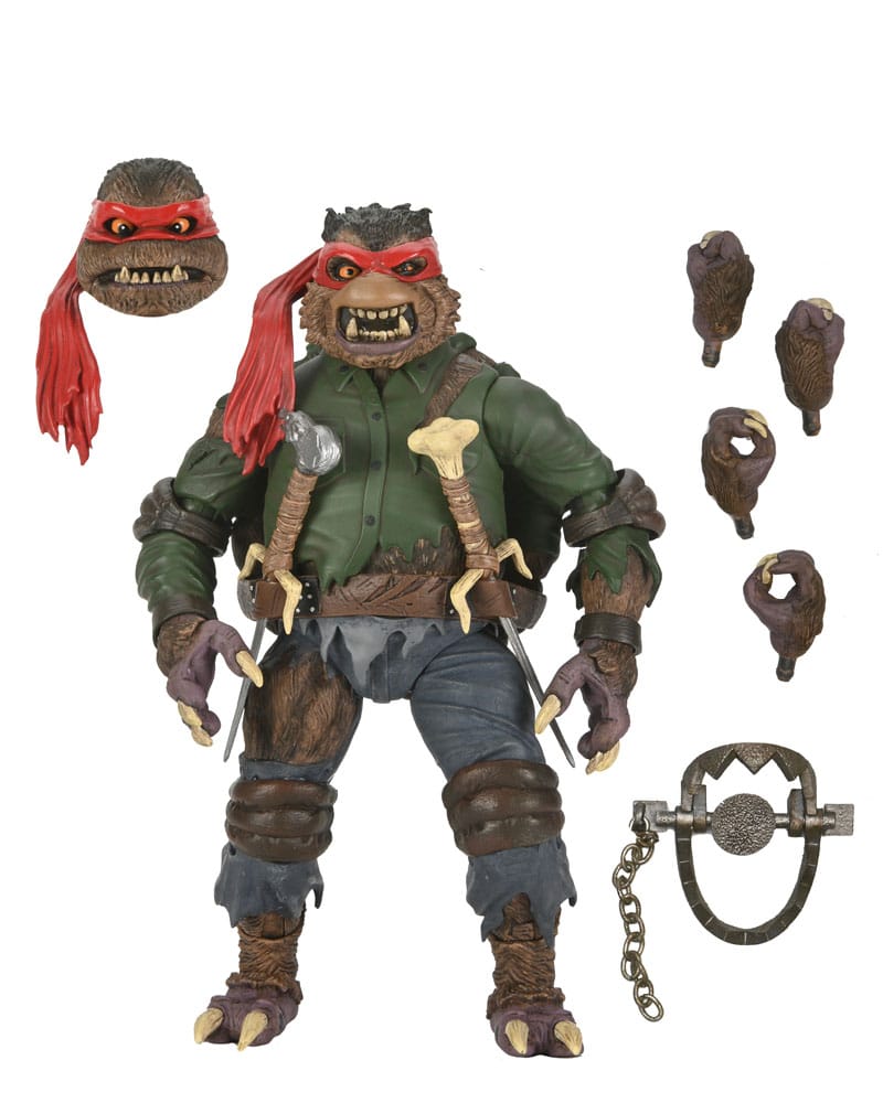 Universal Monsters x Teenage Mutant Ninja Turtles figurine Ultimate Raphael as The Wolfman 18 cm