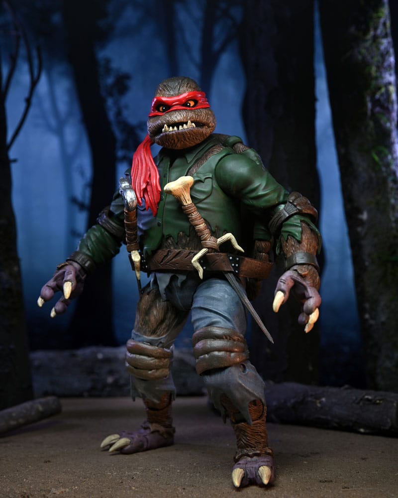 Universal Monsters x Teenage Mutant Ninja Turtles figurine Ultimate Raphael as The Wolfman 18 cm
