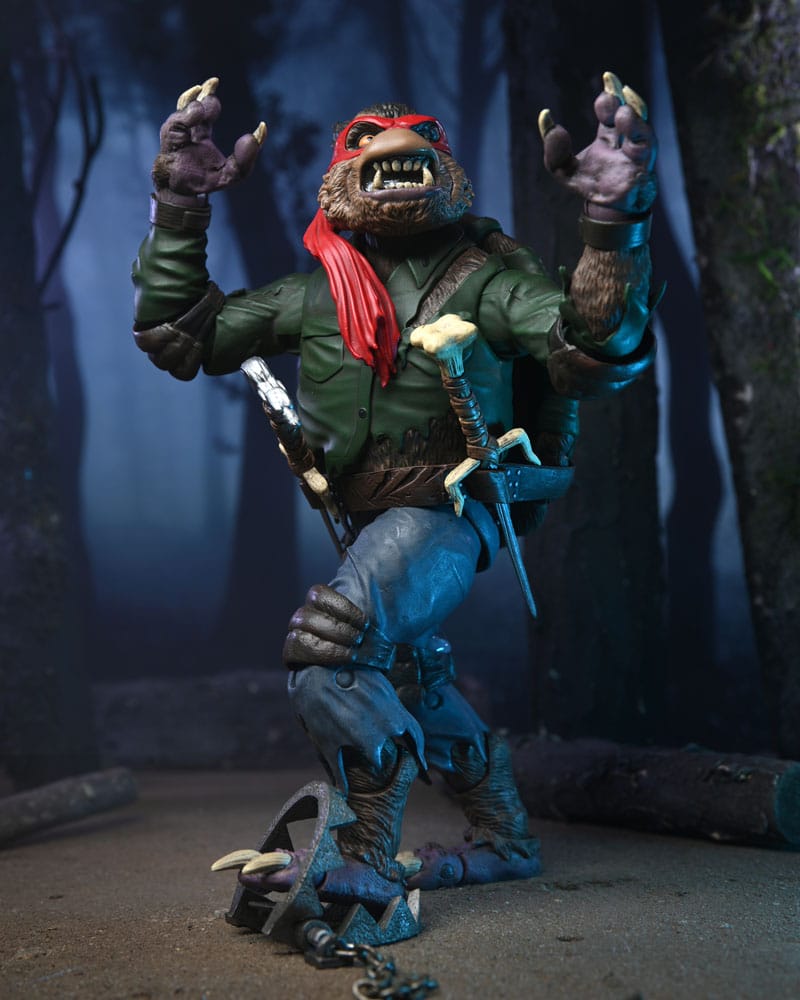 Universal Monsters x Teenage Mutant Ninja Turtles figurine Ultimate Raphael as The Wolfman 18 cm