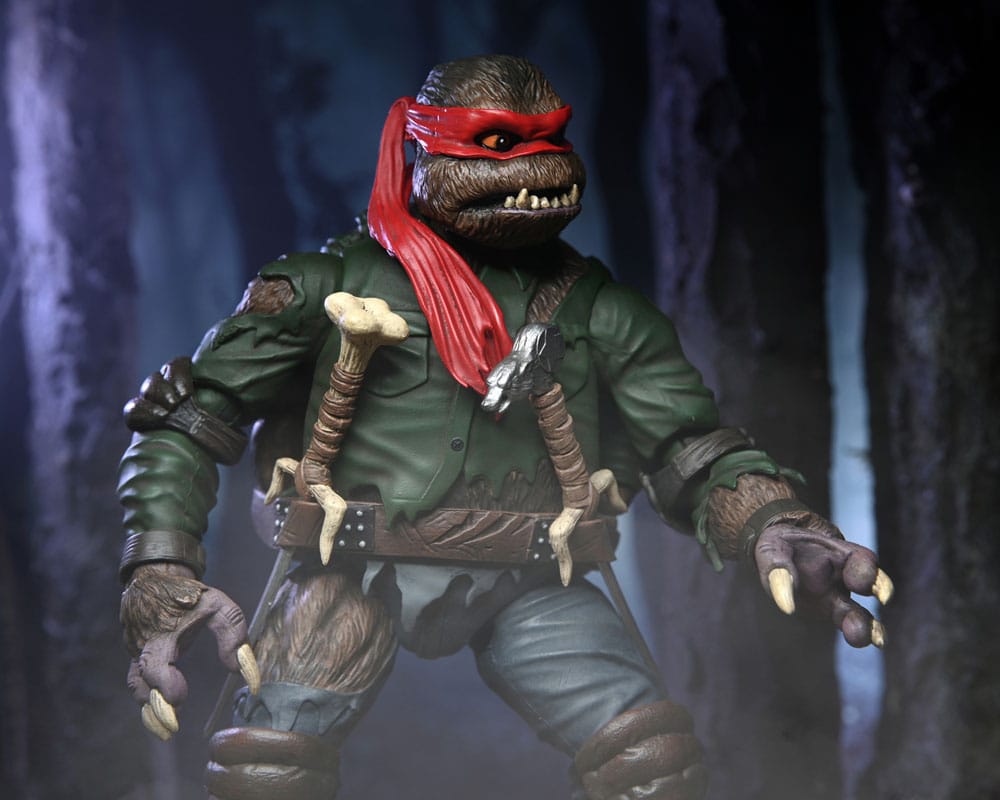 Universal Monsters x Teenage Mutant Ninja Turtles figurine Ultimate Raphael as The Wolfman 18 cm