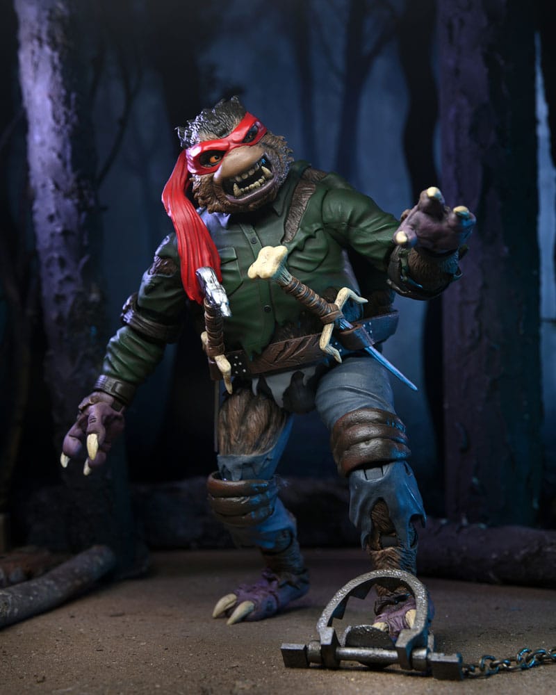 Universal Monsters x Teenage Mutant Ninja Turtles figurine Ultimate Raphael as The Wolfman 18 cm