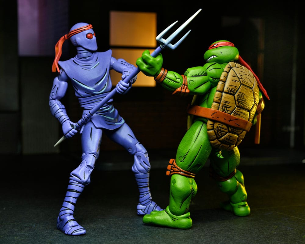 Teenage Mutant Ninja Turtles (Mirage Comics) pack 4 figurines Leonardo, Raphael, Michelangelo, Donatello 18 cm