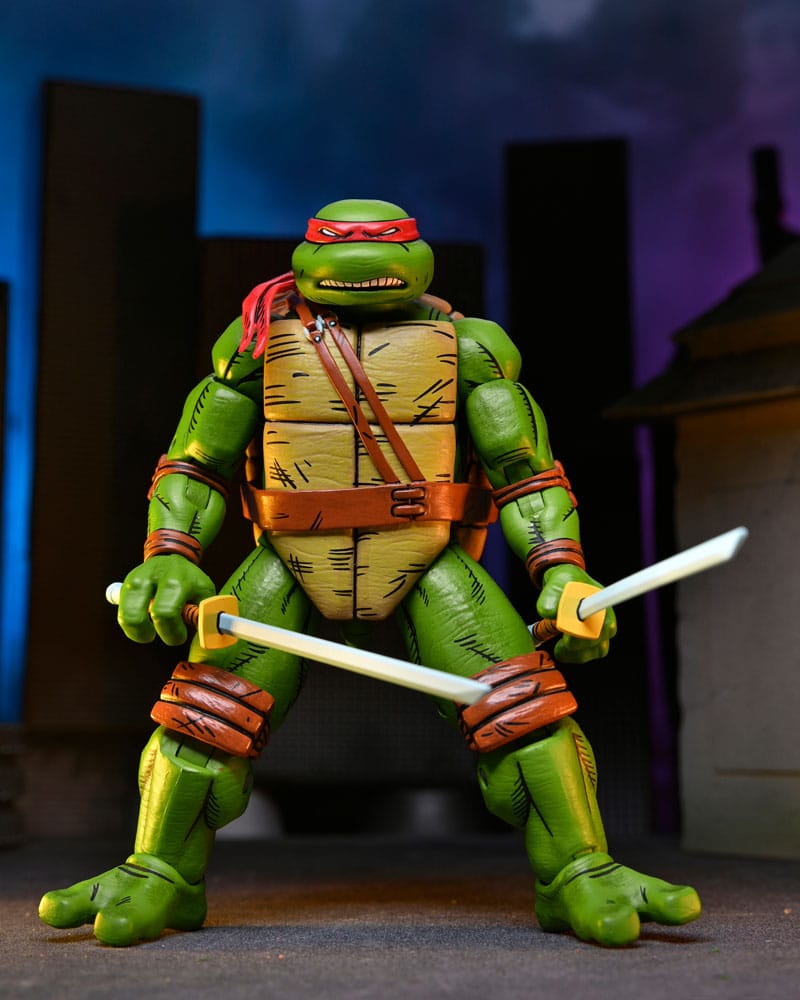 Teenage Mutant Ninja Turtles (Mirage Comics) pack 4 figurines Leonardo, Raphael, Michelangelo, Donatello 18 cm