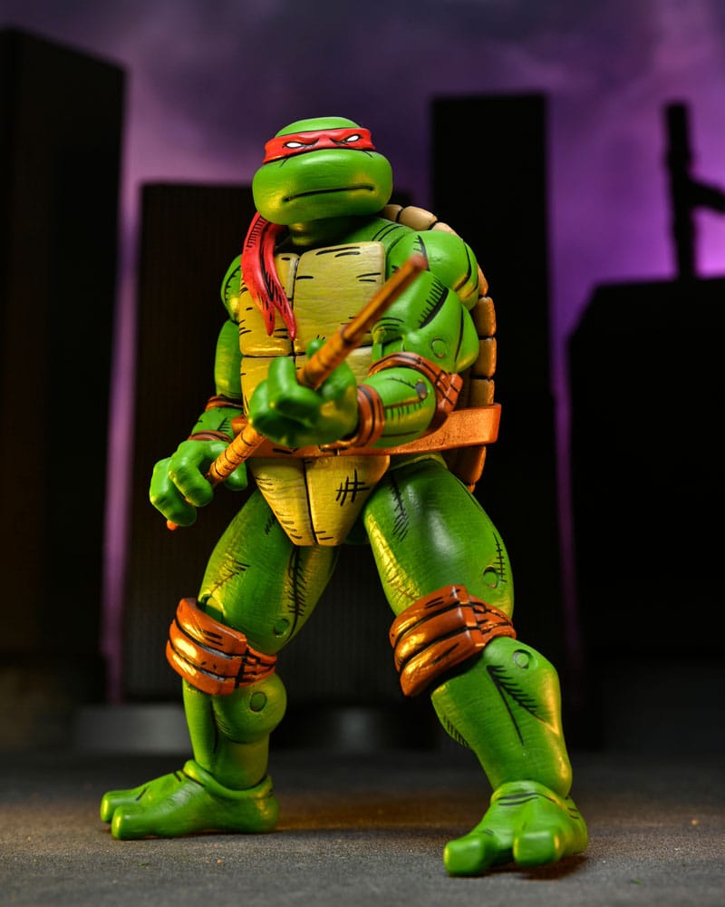 Teenage Mutant Ninja Turtles (Mirage Comics) pack 4 figurines Leonardo, Raphael, Michelangelo, Donatello 18 cm
