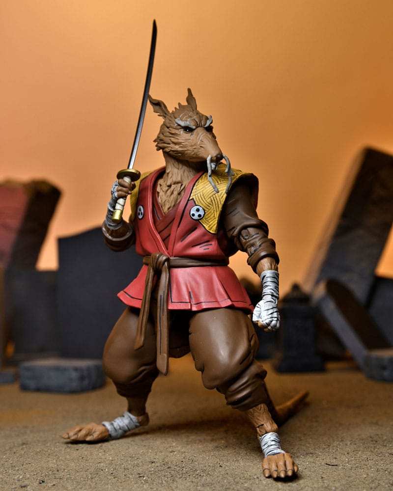 Tortues Ninja The Last Ronin figurine Ultimate Splinter 18 cm