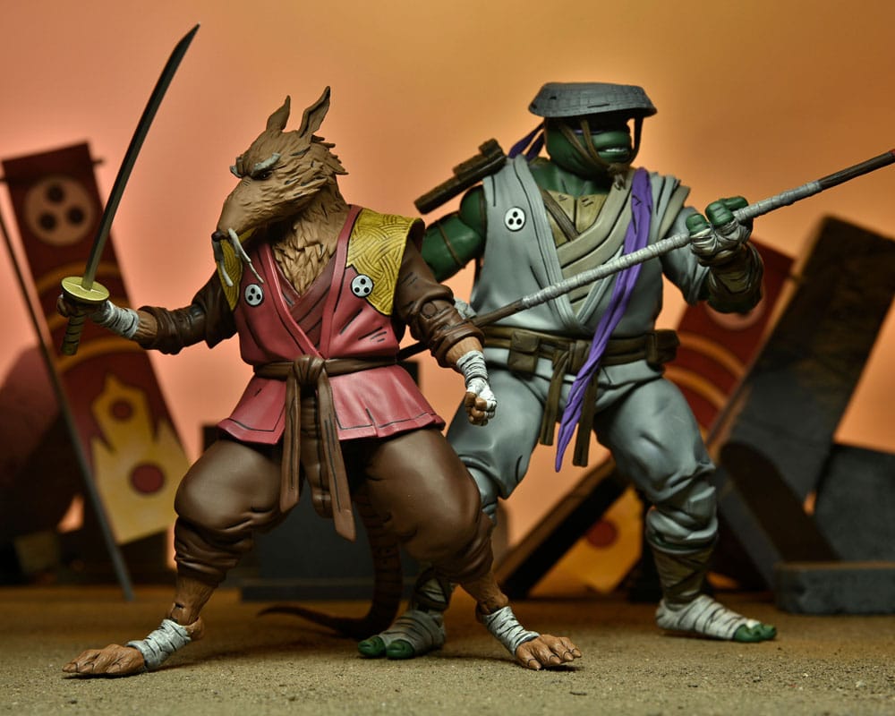 Tortues Ninja The Last Ronin figurine Ultimate Splinter 18 cm