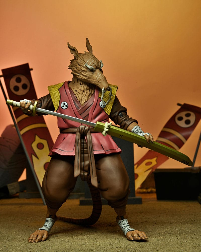Tortues Ninja The Last Ronin figurine Ultimate Splinter 18 cm